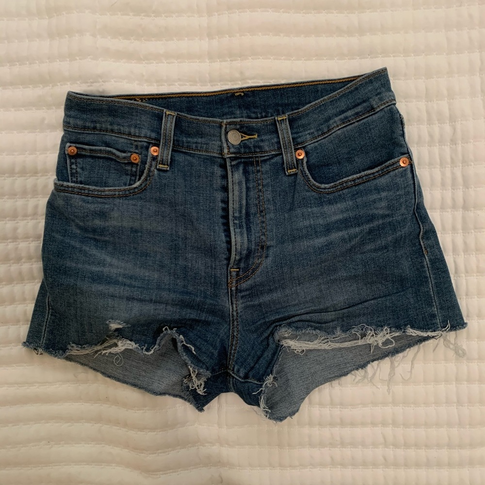 Levi’s High Waisted Shorts